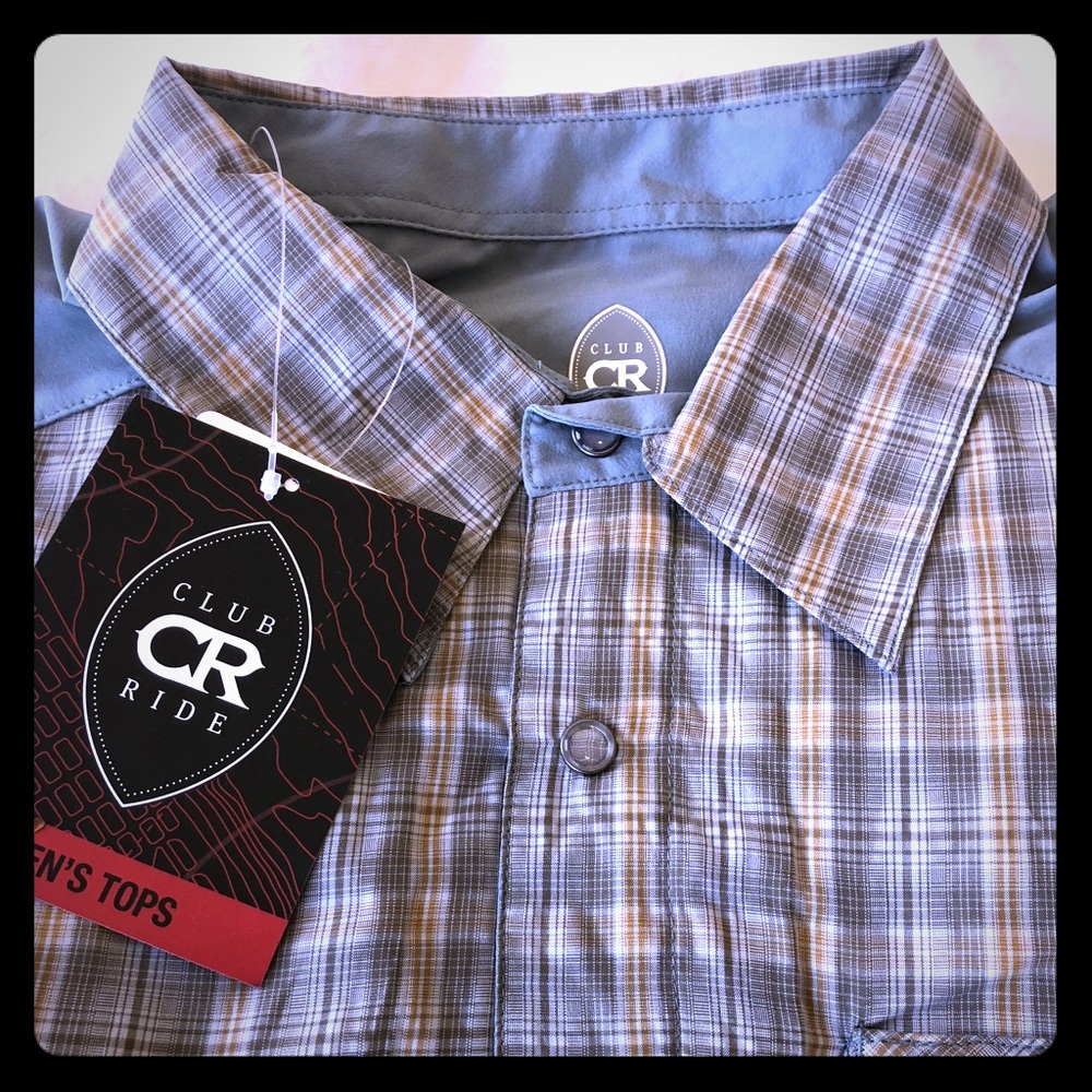 Men’s Club Ride Cycling Shirt XL